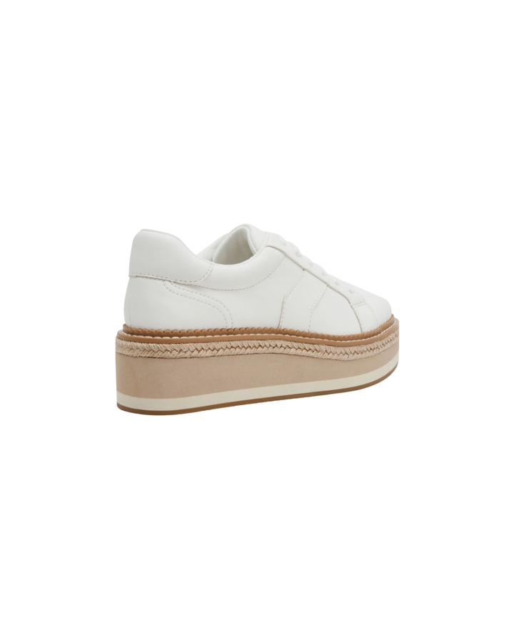 Bailey Espadrille Platform Sneaker, White