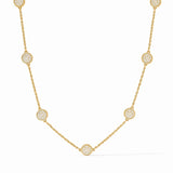 Windsor Delicate Station Necklace, Pave Cubic Zirconia