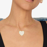 XL You Have My Whole Heart Pavé Necklace