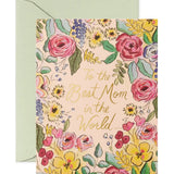 Best Mom In The World Card