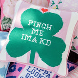Sorority Needlepoint Pillow
