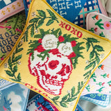 Sorority Needlepoint Pillow