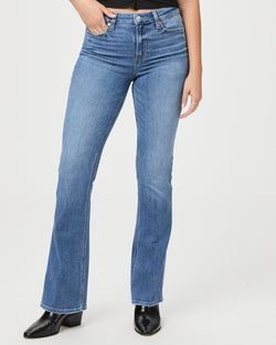 High Rise Laurel Canyon Flare Jeans, Rock Show Distressed