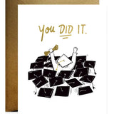 You Did It! Graduation Card