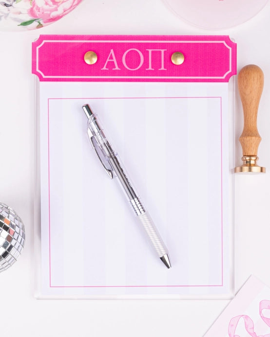 Pop Acrylic Notepad