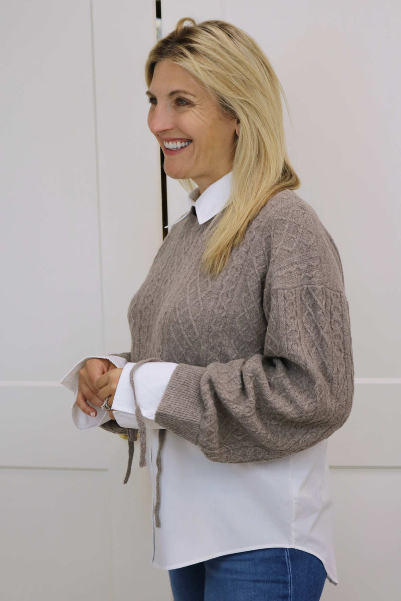 Carol Sweater, Mocha