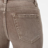 Briar Mid Rise Straight Leg Jeans, Coffee