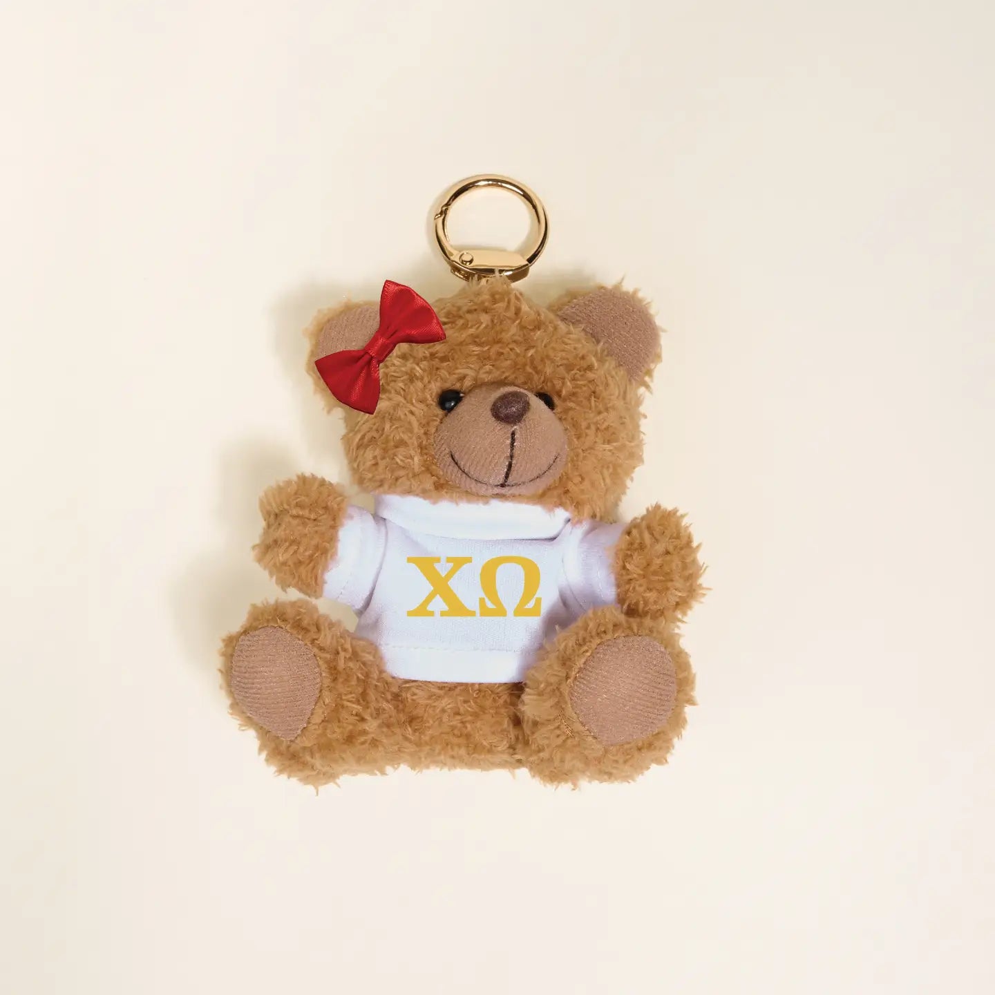 Sorority Teddy Bear Bag Charm