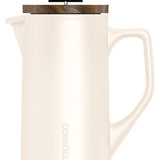 Ceramic French Press, Oat Milk