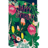 Blue Birds Lasercut Birthday Card