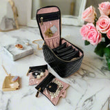 Train Jewelry Case, Timeless Quilted