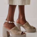 Zoe Platform, Diamond Suede