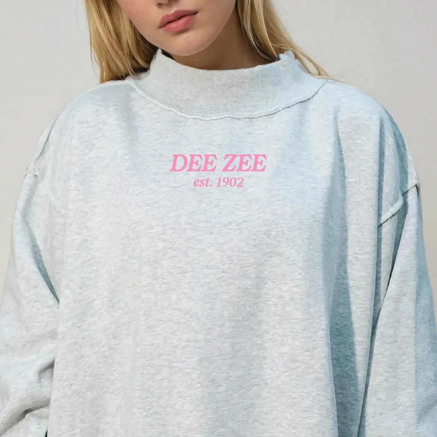 Sorority Chapter Mockneck Sweatshirt