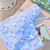 Aspen Chambray Terry Beach Tote