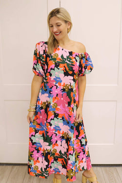Lovett Dress, Art In Bloom
