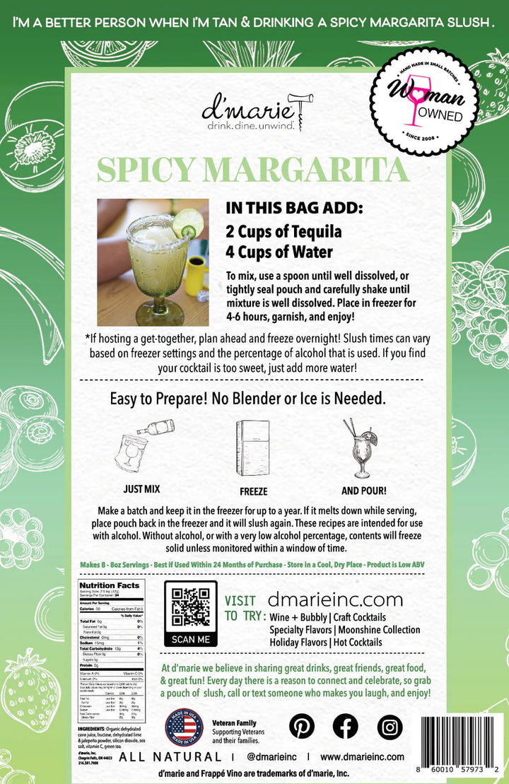 Spicy Margarita Slush Mix