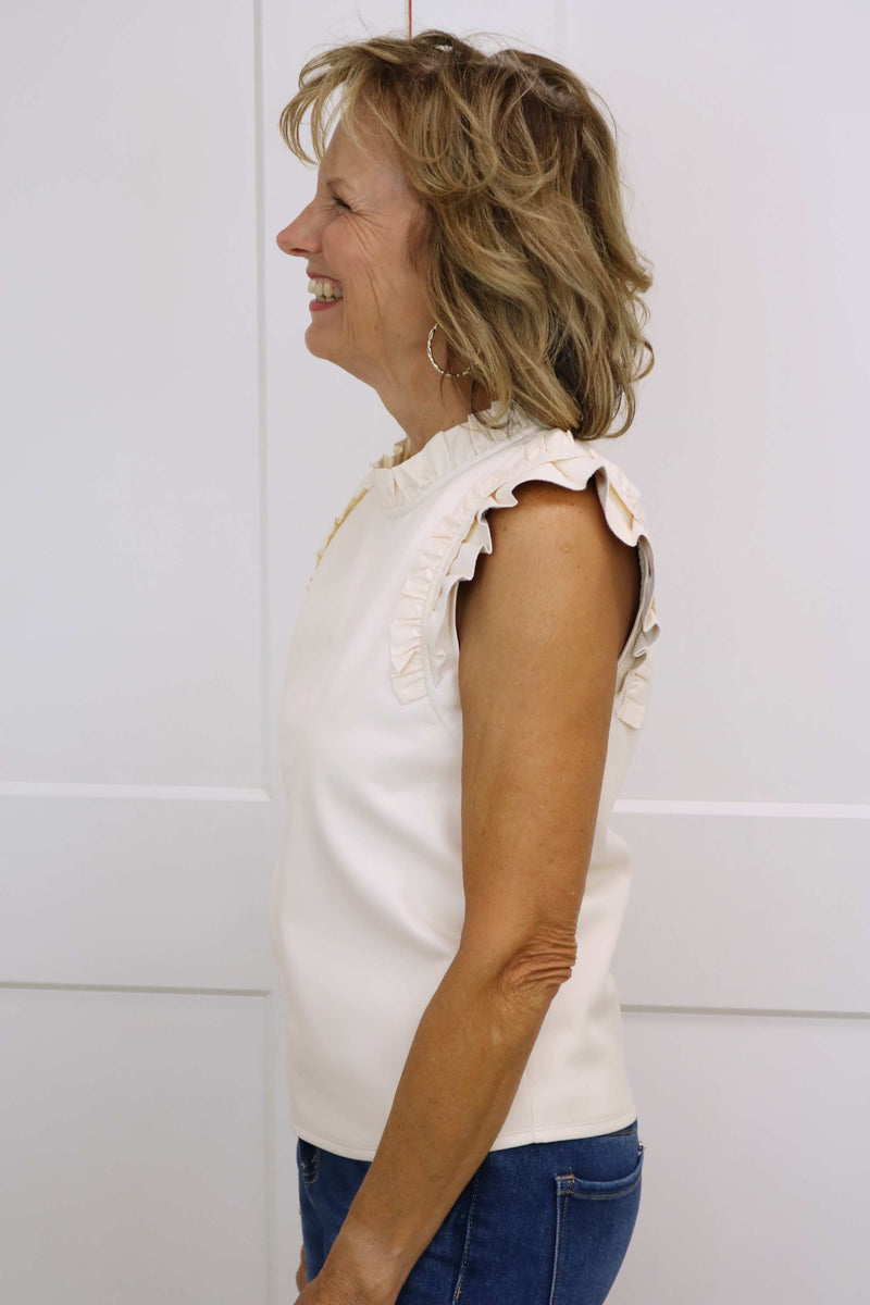 Millo Top, Off White