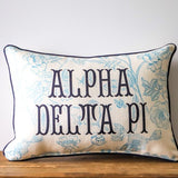 Custom Sorority Toile Pillow