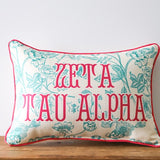 Custom Sorority Toile Pillow