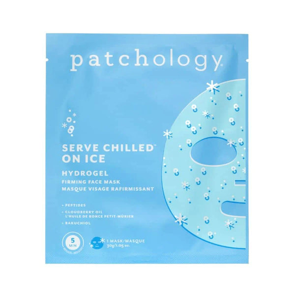 Serve Chilled On Ice Hydrogel Face Mask