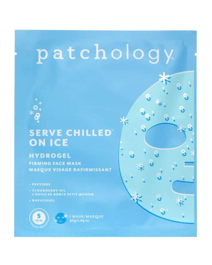Serve Chilled On Ice Hydrogel Face Mask