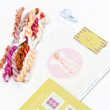 Pink Angel Beginner Needlepoint Kit