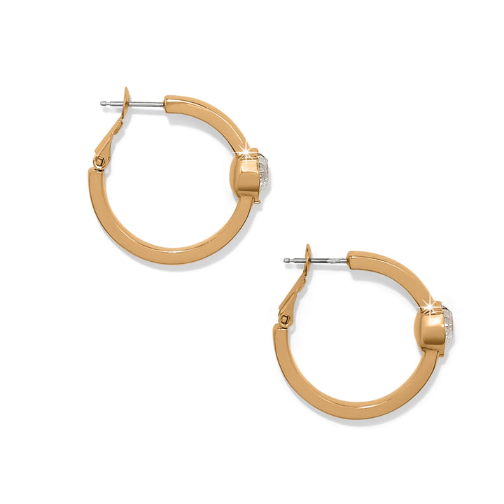 Mystery of Love Heart Hoop Earrings