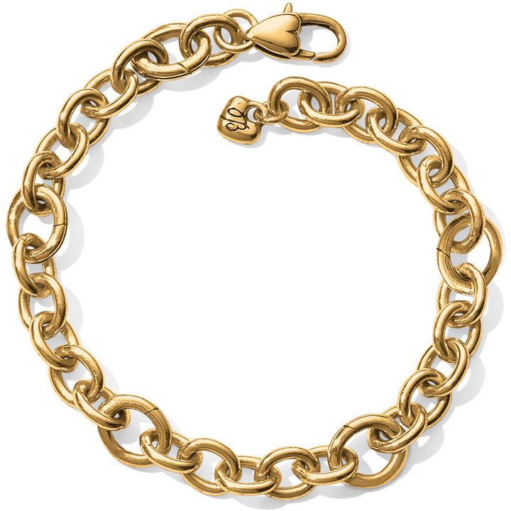 Luxe Link Charm Bracelet, Gold