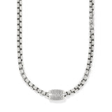 Meridian Solis Necklace, Silver