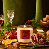 Poinsettia Candle, 6 oz