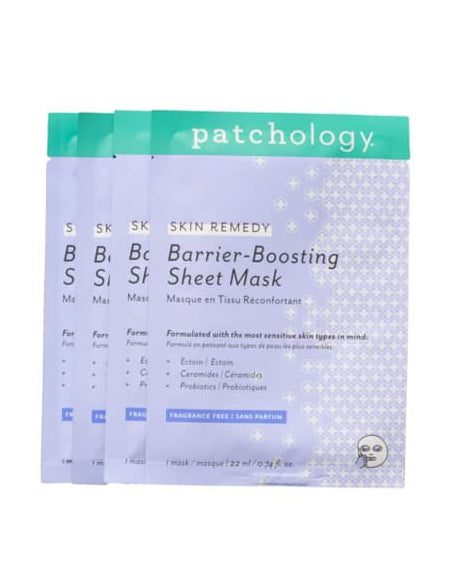 Skin Remedy Barrier Boosting Sheet Mask, 4-Pack