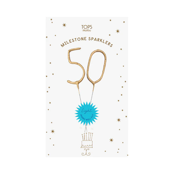 Milestone Mini Sparkler, 50