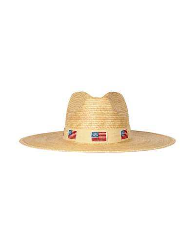 Ivory America Palm Hat