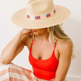 Ivory America Palm Hat