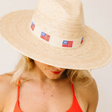 Ivory America Palm Hat