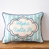 Custom Sorority Bow Pillow