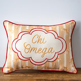 Custom Sorority Bow Pillow