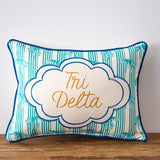 Custom Sorority Bow Pillow