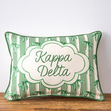 Custom Sorority Bow Pillow