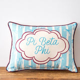 Custom Sorority Bow Pillow