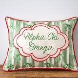Custom Sorority Bow Pillow