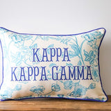Custom Sorority Toile Pillow