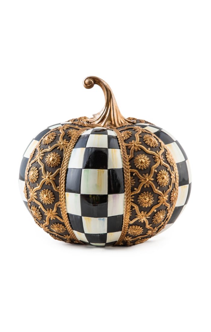 Courtly Brocade Venetian Pumpkin