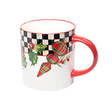 Deck The Halls Mugs, Set of 4