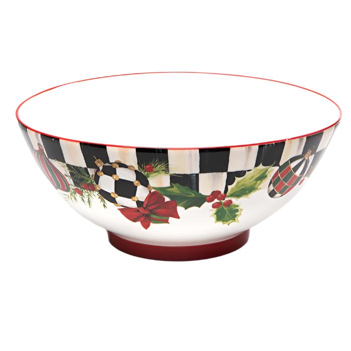Deck The Halls Serving Bowl
