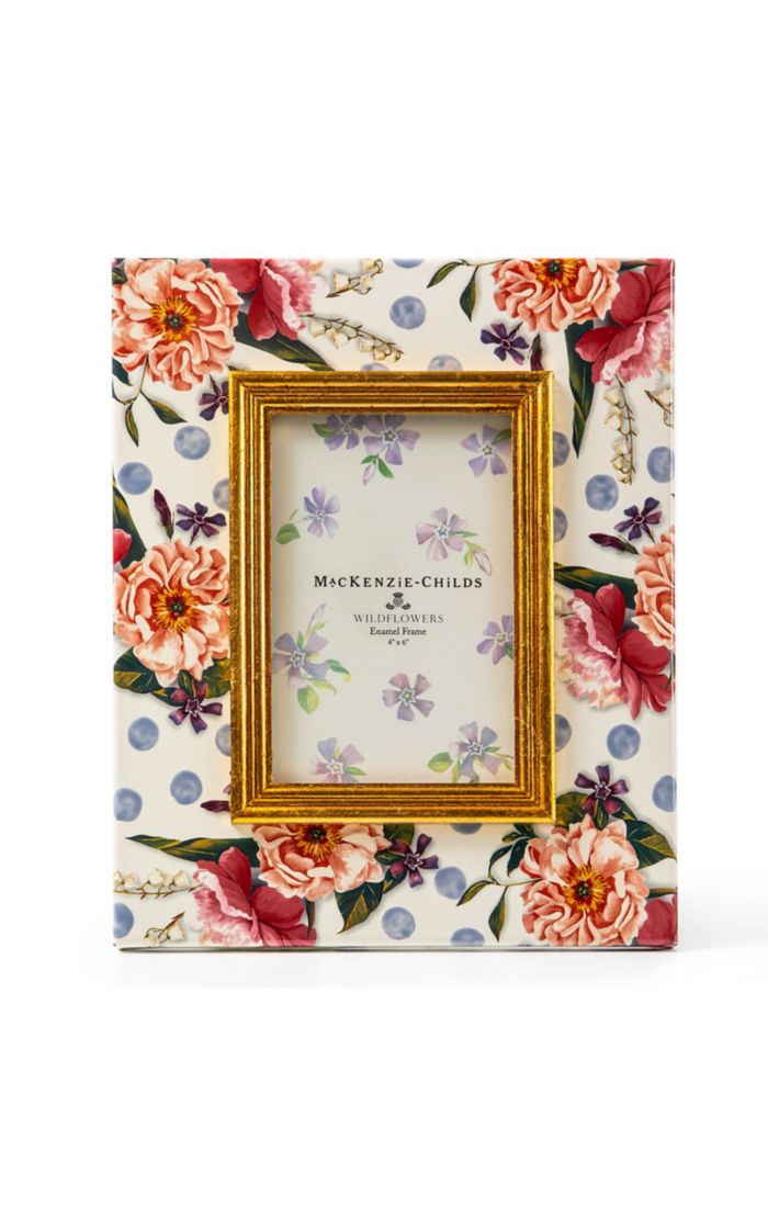 Wildflowers Blue 4" x 6" Frame