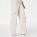 Stretch Twill Cropped Trouser, Eggshell