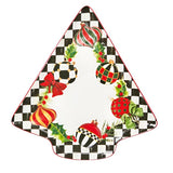 Deck The Halls Tree Serving Platter