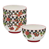 Deck The Halls Breakfast Bowls (Set/4)