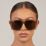 Reina, Trans Olive/Brown